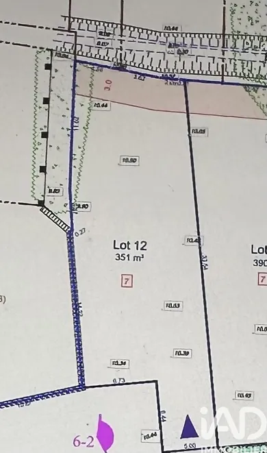 Terrain à Vérines (17540)
