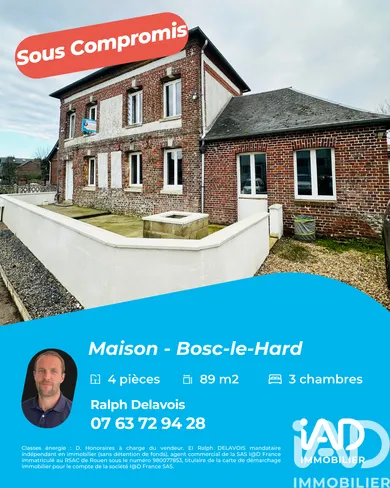 Maison à Bosc-le-Hard (76850)