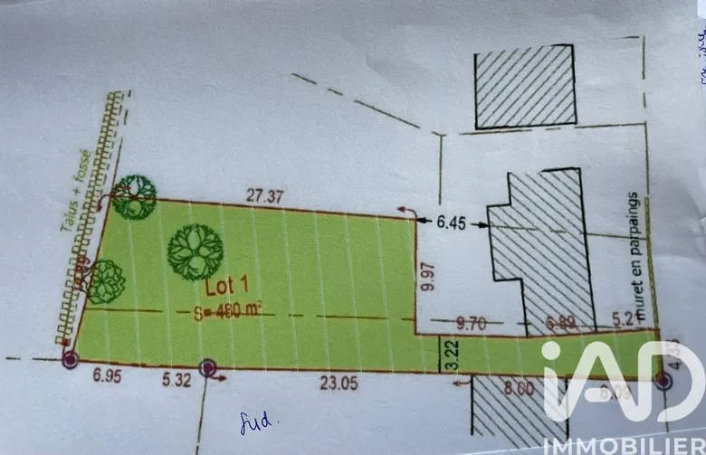 Terrain à Saint-Gildas-de-Rhuys (56730) · 207 000 €