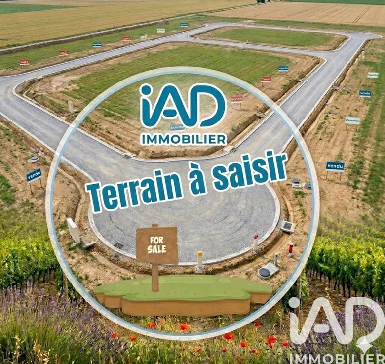 Terrain à Boigny-sur-Bionne (45760) · 136 000 €