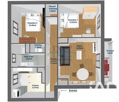 Appartement à Toulouse (31400)