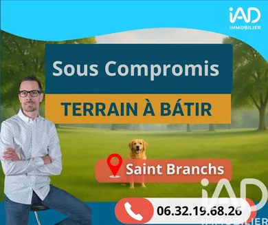 Building plot in Saint-Branchs (37320)