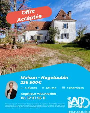 Maison de campagne à Hagetaubin (64370)