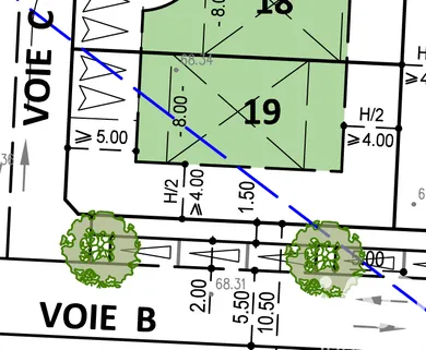 Building plot in Pézilla-la-Rivière (66370)