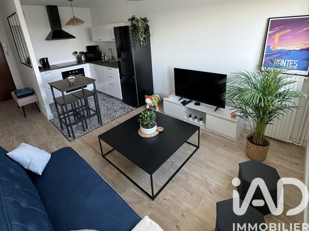Vente appartement à Nantes (44100) : appartement 3 pièces 55 m²