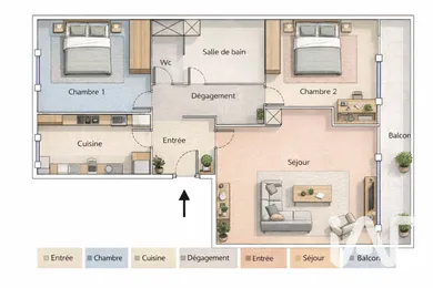 Appartement à Sceaux (92330)