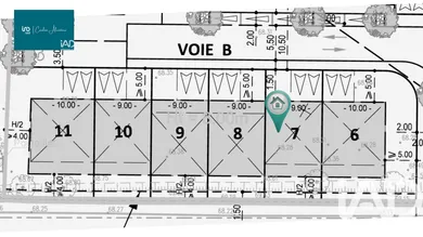 Building plot in Pézilla-la-Rivière (66370)