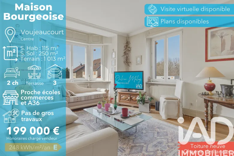 Maison 5 pièces 115 m²
