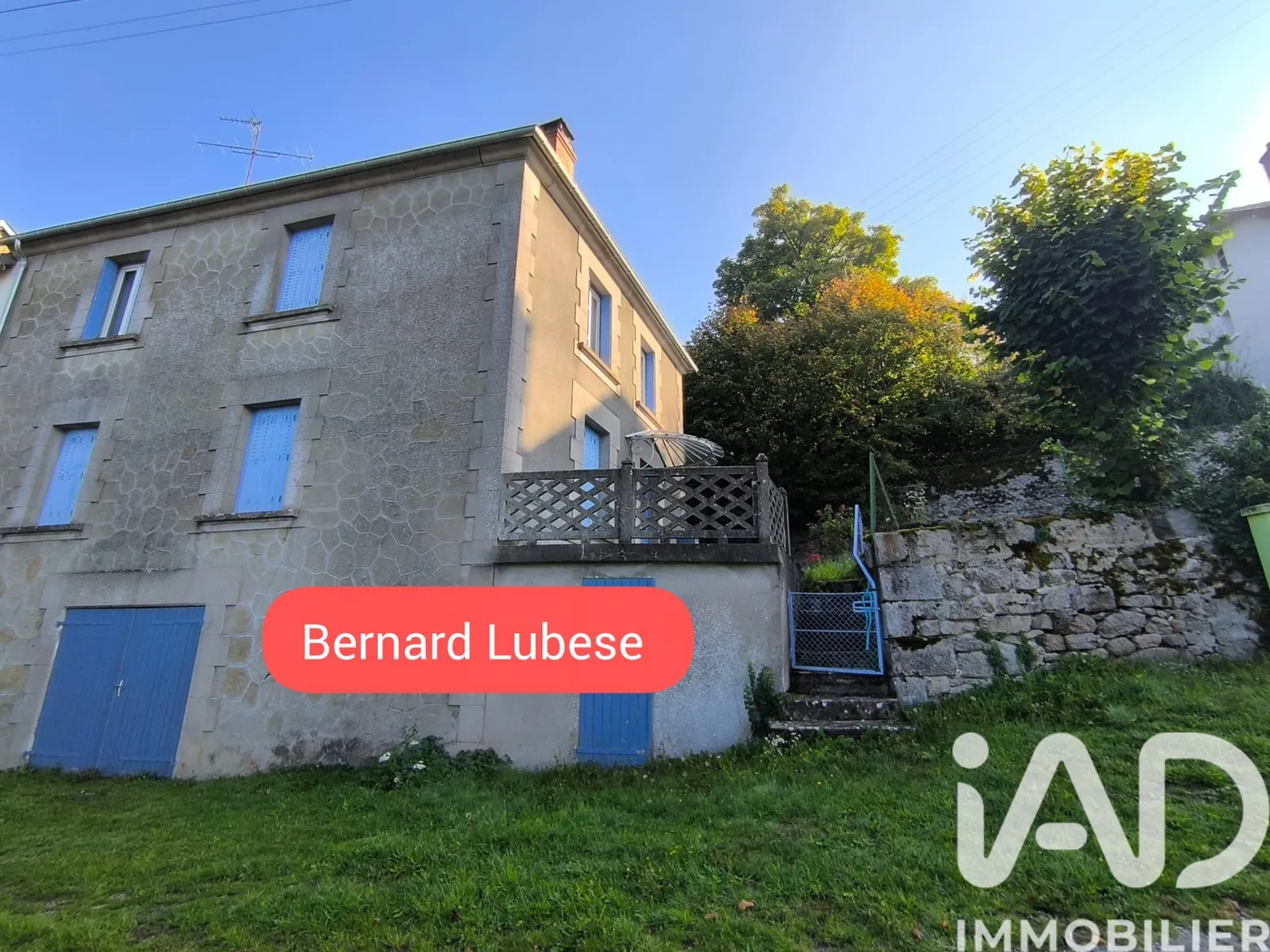 Vente maison à Crocq (23260) : maison 6 pièces 111 m²