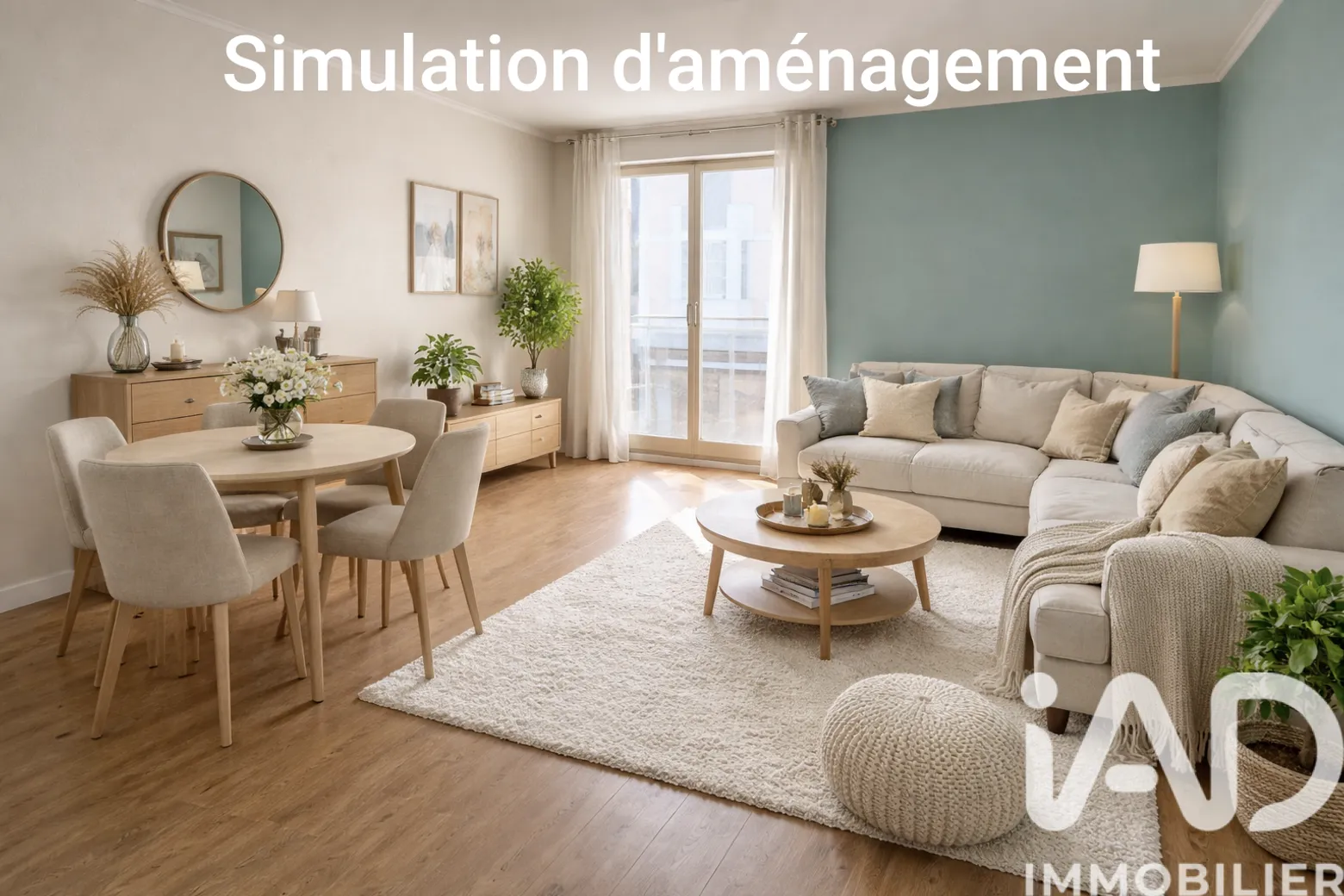 Vente appartement à Châteauroux (36000) : appartement 3 pièces 70 m² — 2