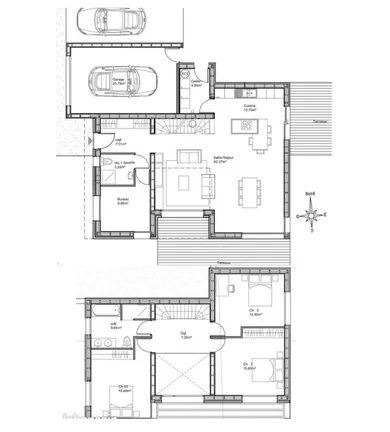 Maison d'architecte à Camphin-en-Carembault (59133)