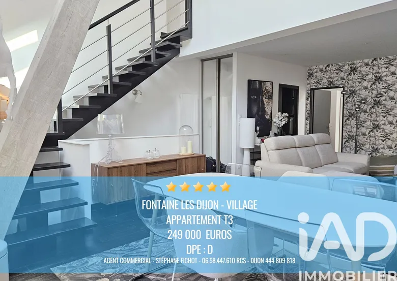 Appartement 4 pièces 80 m² · à Fontaine-lès-Dijon · 80 m² · 249 000 €