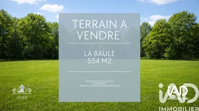 Building plot in La Baule-Escoublac (44500)