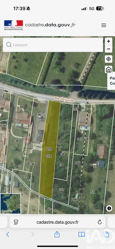 Land in Liocourt (57590)
