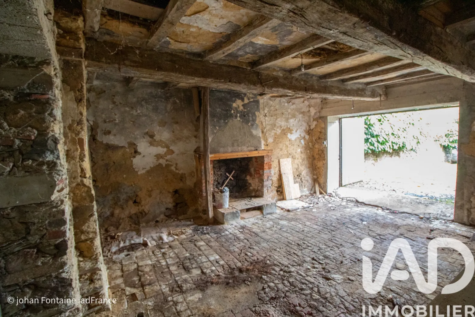 Vente maison à Chauché (85140) : maison de village 2 pièces 60 m² — 2