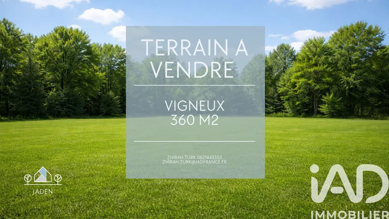 Terrain à Vigneux-de-Bretagne (44360) · 114 000 €