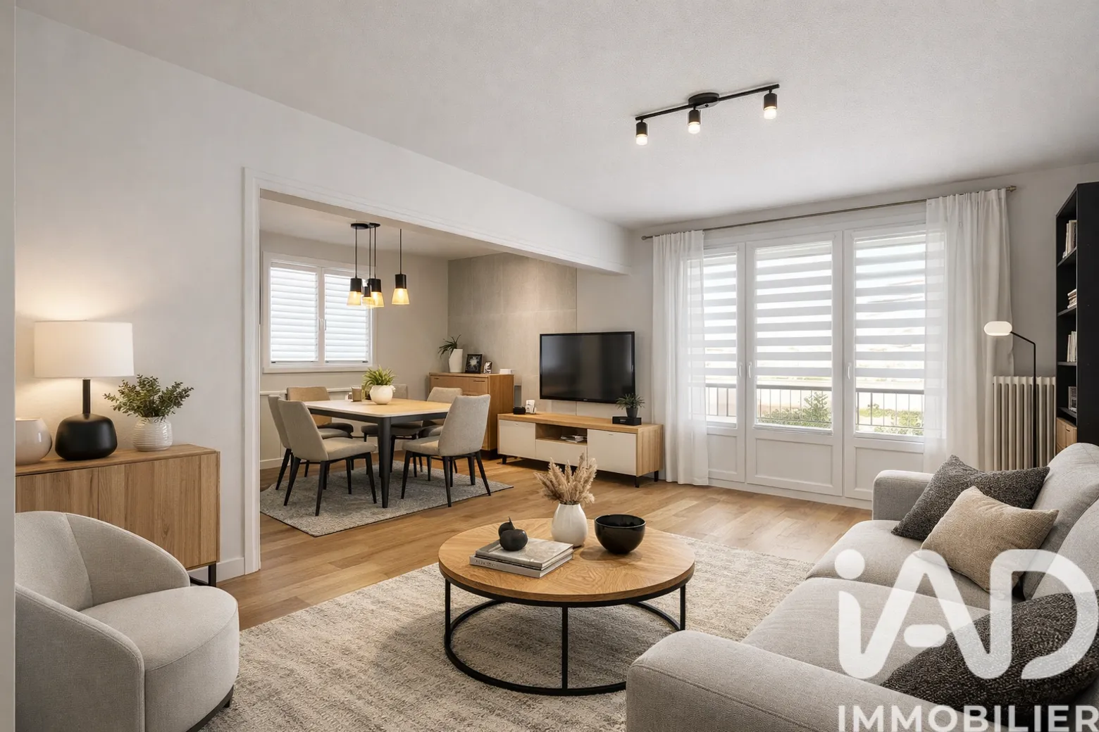 Vente appartement à Roanne (42300) : appartement 4 pièces 68 m² — 3