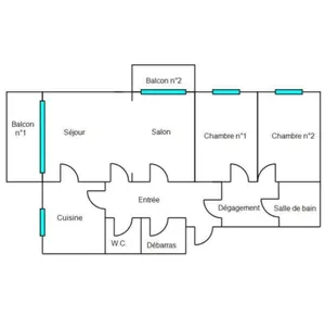 Apartment in Metz (57050)