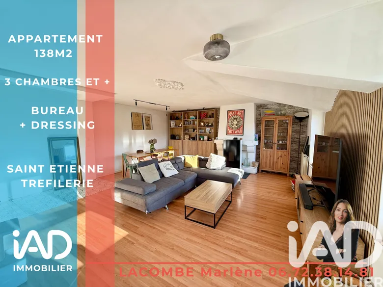 Appartement 4 pièces 138 m² · à Saint-Étienne · 138 m² · 159 000 €