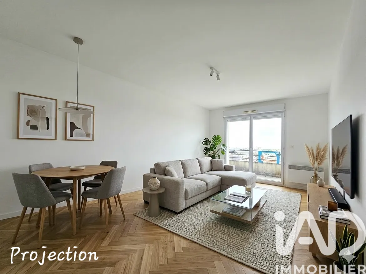 Vente appartement à Nantes (44300) : appartement 2 pièces 44 m² — 5