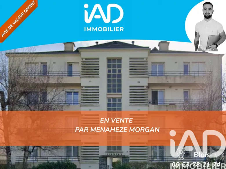 Appartement 3 pièces 72 m² · à Blois · 72 m² · 123 000 €