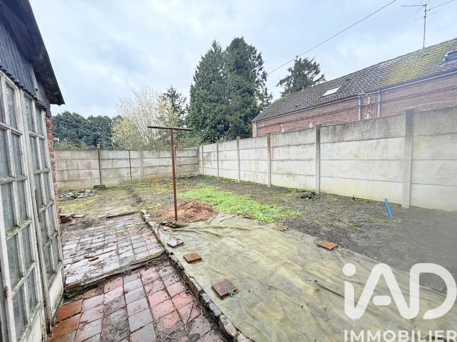 Vente maison à Abscon (59215) : grange 4 pièces 123 m² — 2