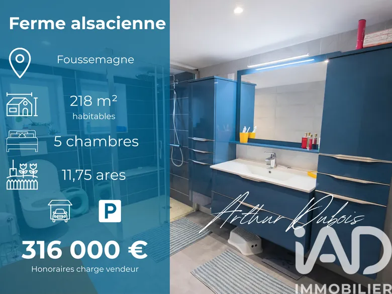 Maison 7 pièces 218 m² · à Foussemagne · 218 m² · 316 000 €