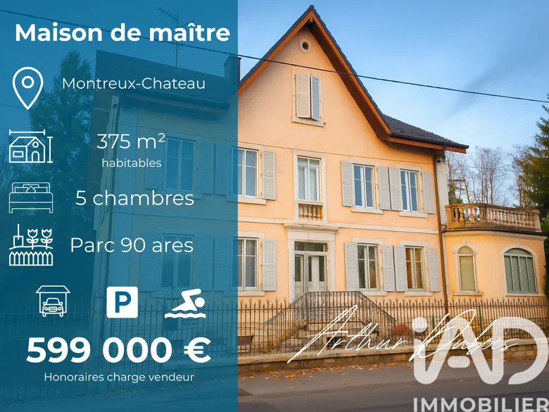 Maison 11 pièces 375 m² · à Montreux-Château · 375 m² · 599 000 €