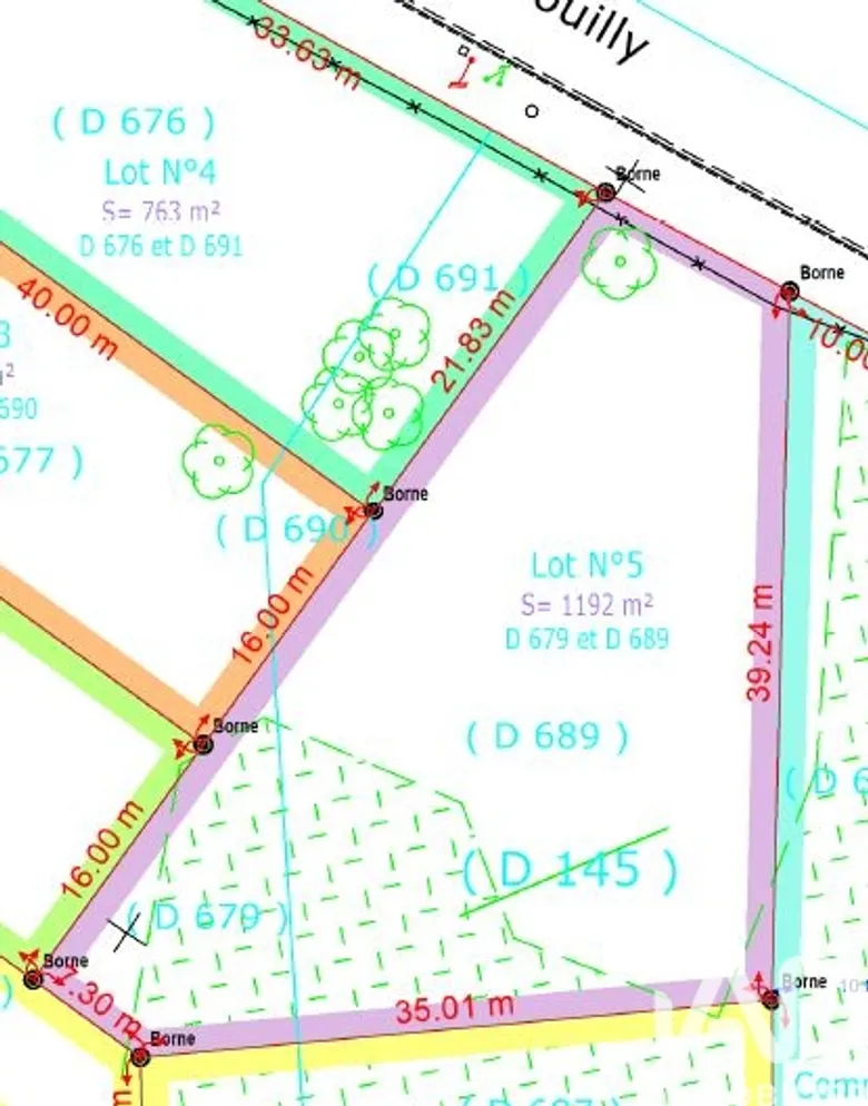 Terrain à bâtir à Matigny (80400) · 27 000 €