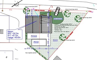 Building plot in Anglet (64600)