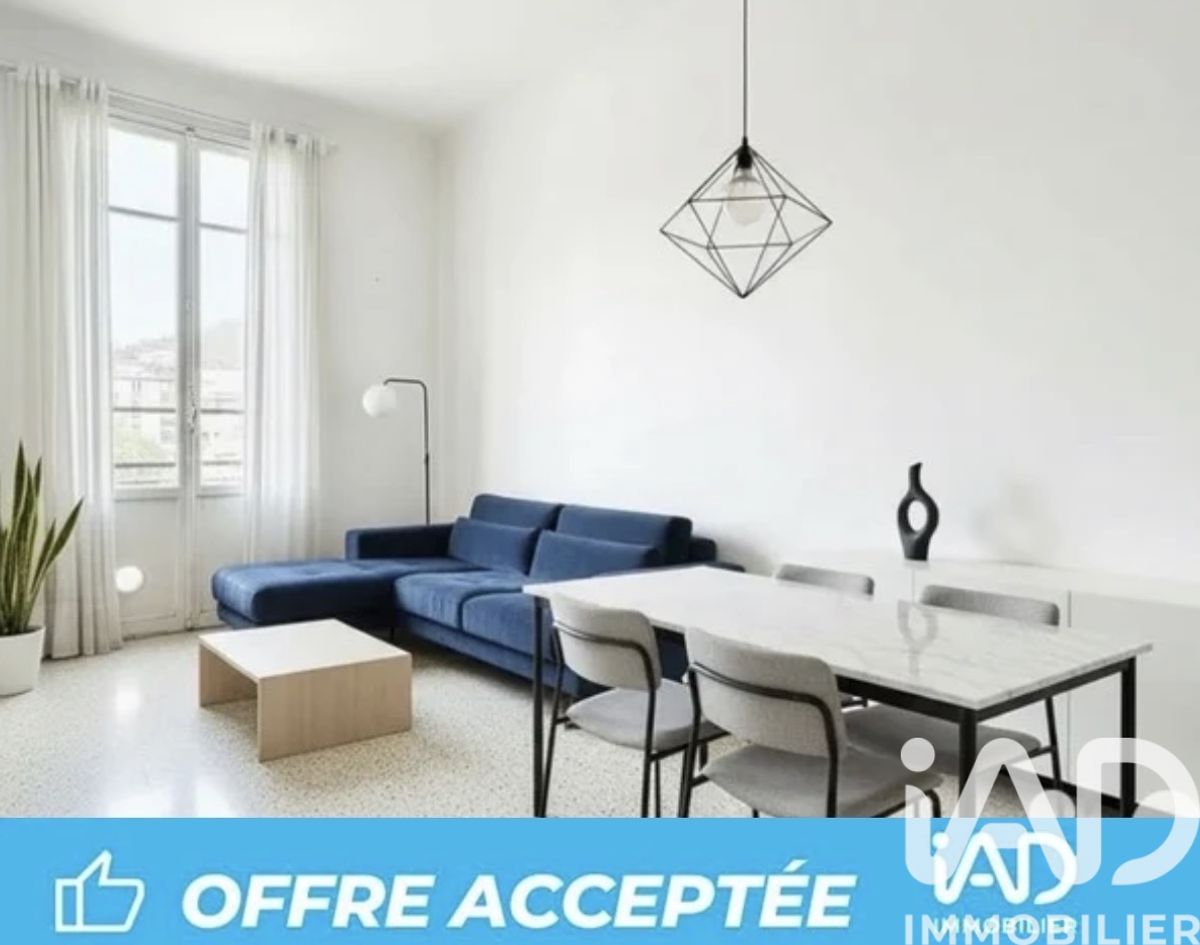 Vente appartement à Nice (06300) : appartement 3 pièces 56 m²