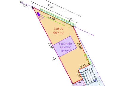 Building plot in Saint-Dolay (56130)