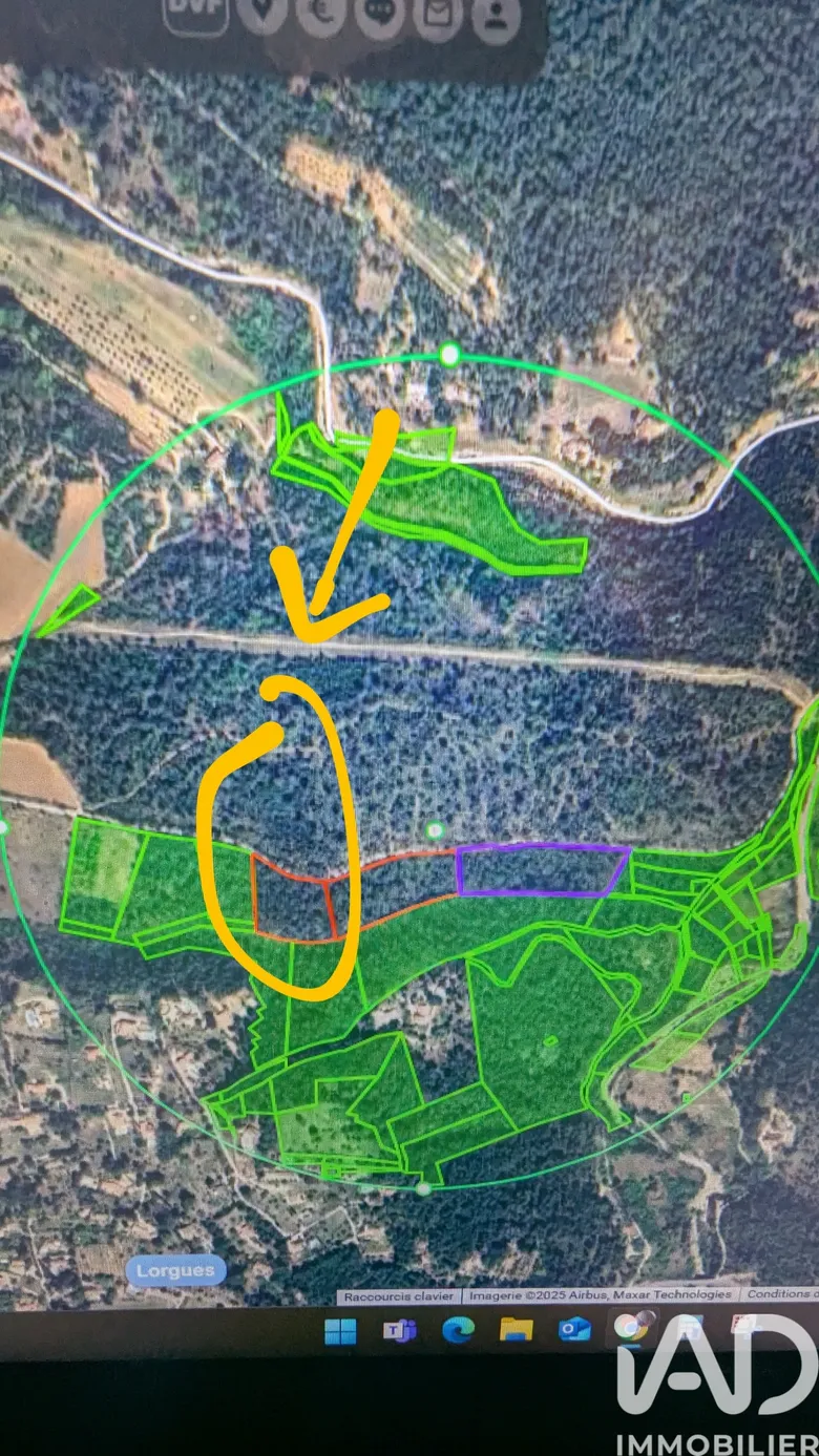 Terrain à LORGUES (83510) · 16 300 €