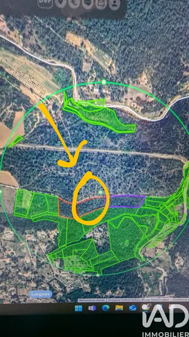Terrain à LORGUES (83510)