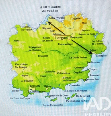 Land in LORGUES (83510)