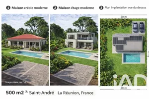 Building plot in Saint-André (97440)