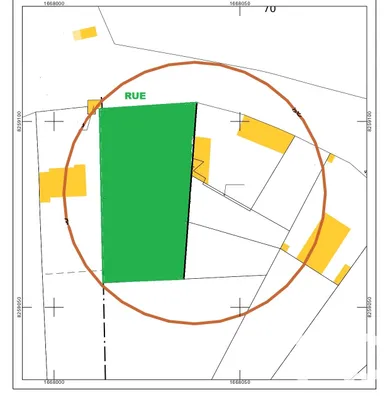 Building plot in Saint-Martin-aux-Bois (60420)