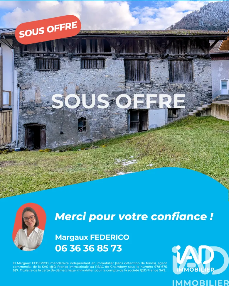 Maison 3 pièces 113 m² · à Grand-Aigueblanche · 113 m² · 125 000 €