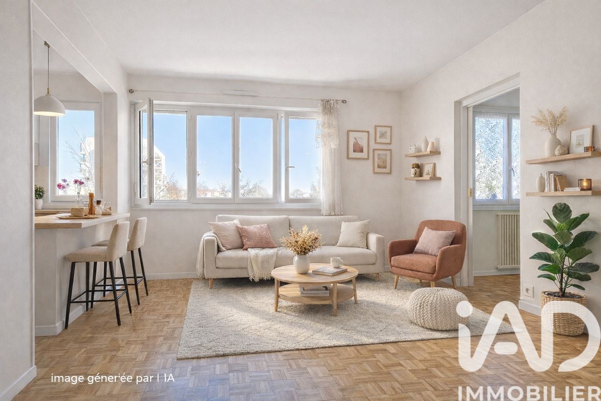 Vente appartement à Épinay-sur-Seine (93800) : appartement 3 pièces 60 m² - 1976485