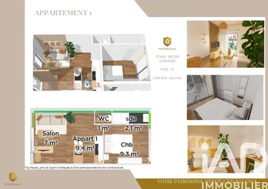 Apartment in Fougères (35300)