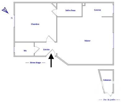Apartment in Ville-d'Avray (92410)