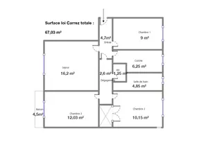 Apartment in Rosny-sous-Bois (93110)