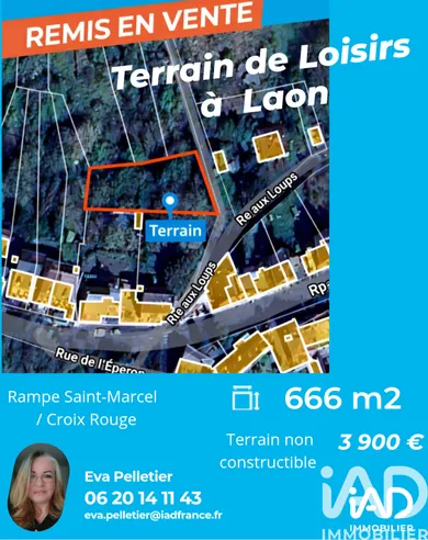 Terrain loisirs à Laon (02000)
