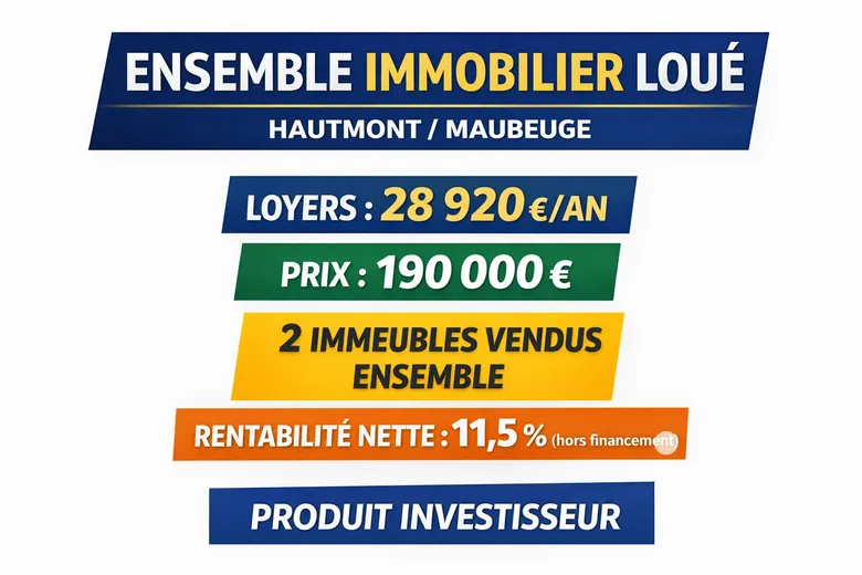 Immeuble 90 m² · à Hautmont · 90 m² · 90 000 €