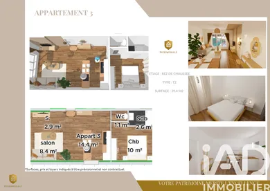 Appartement à Fougères (35300)