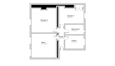 Apartment in Paris (75017)