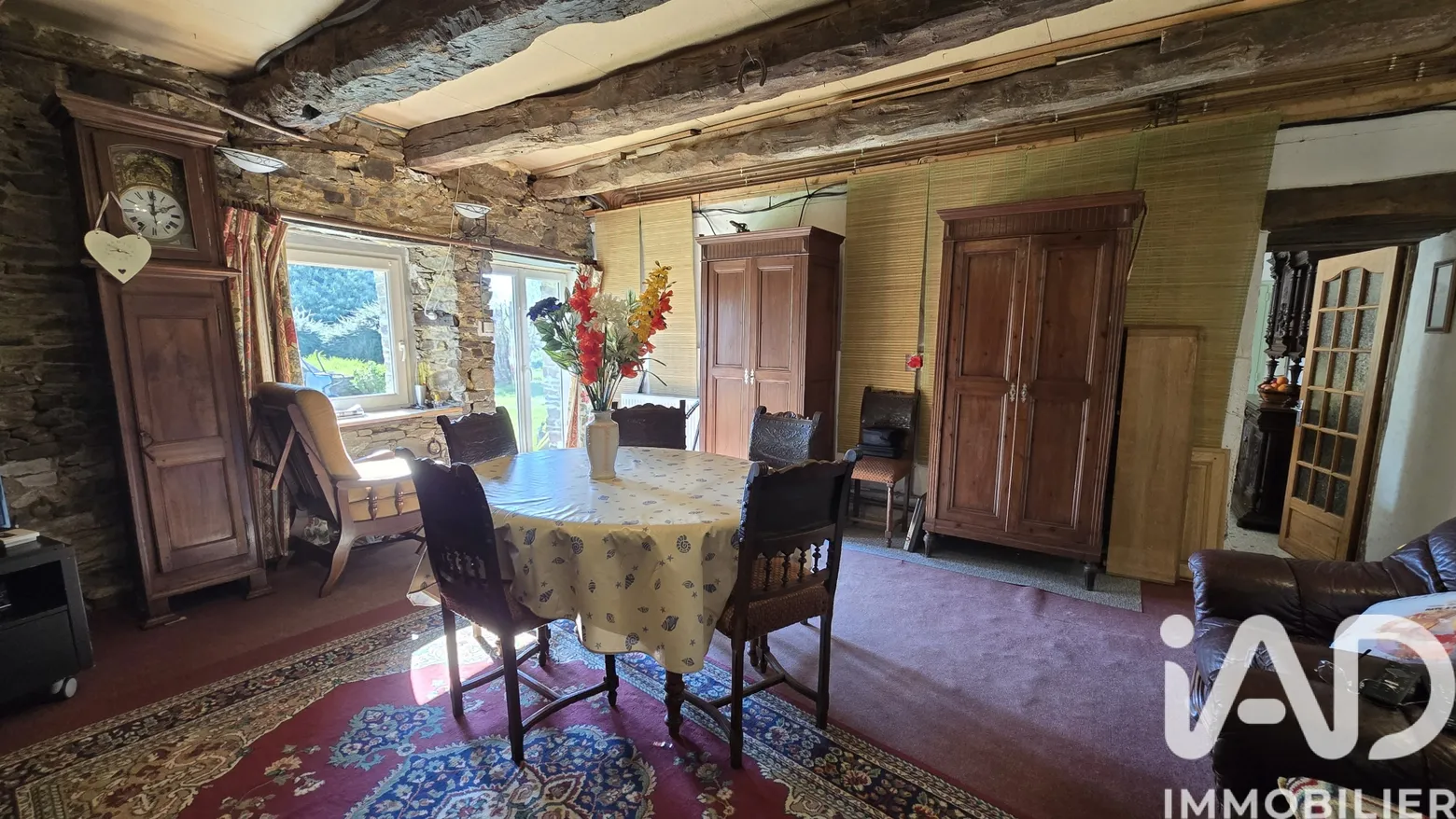 Vente maison à LA BOUSSAC  (35120) : maison 5 pièces 124 m² — 2