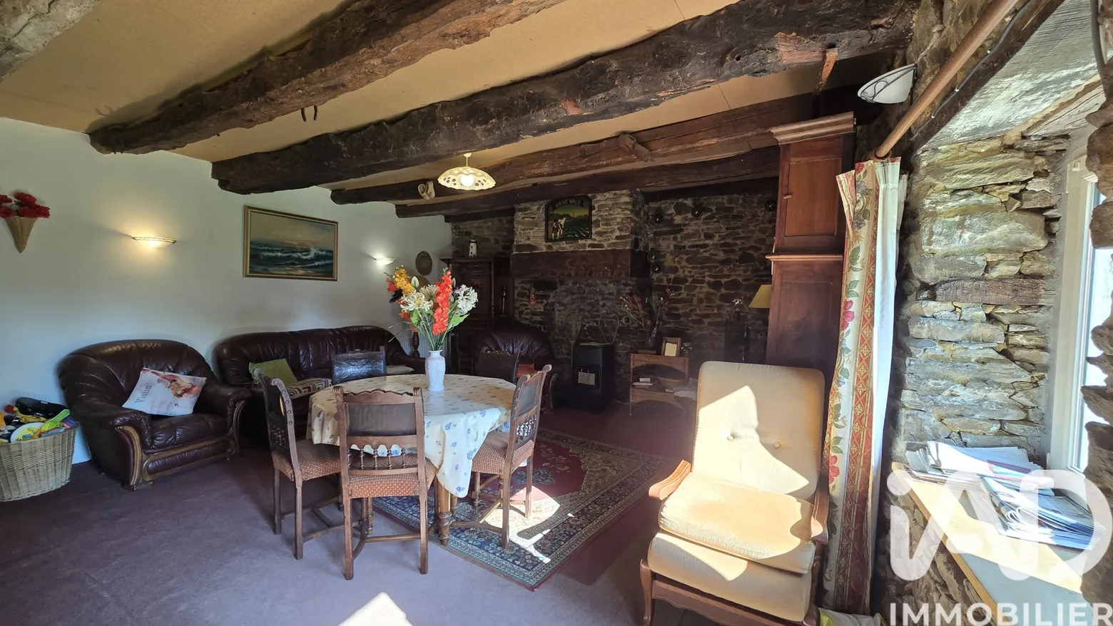 Vente maison à LA BOUSSAC  (35120) : maison 5 pièces 124 m² — 3