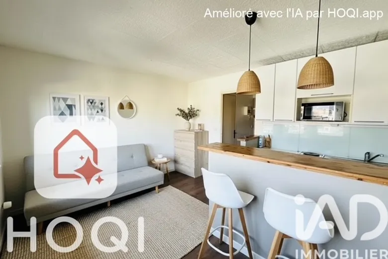 Appartement 1 pièce 19 m²