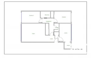 Apartment in Nantes (44100)